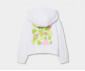 Boboli Summer Vibes 413143/1100 - Суитшърт с качулка и цип, момиче, 2-8 г. thumb 2