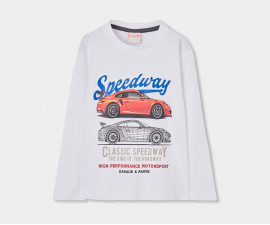 Boboli Dad's Garage 603010/1100 - Тениска с дълъг ръкав, момче, 4-8 г.