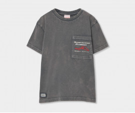 Boboli Dad's Garage 603032/8116 - Тениска с дълъг ръкав, момче, 4-8 г.