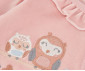 Boboli Little Owl 114051/3832 - Плюшен гащеризон с ходило и цип, момиче, 0-9 м., ръст: 50-74 см. thumb 3