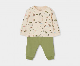 Boboli Nurture Nature 224031/9887 - Комплект блузка и панталон, момче, 6-18 м., ръст: 68-86 см.