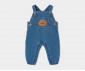 Boboli Enchanted Forest 234010/BLUE - Комплект боди с дълъг ръкав и дънков гащеризон, момче, 6-18 м., ръст: 68-86 см. thumb 4
