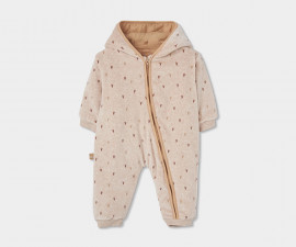 Boboli Enchanted Forest 234098/9891 - Плющен гащеризон с качулка и цип, унисекс, 1-9 м., ръст: 56-74 см.