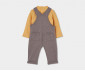 Boboli Sweet Squirrels 254012/7418 - Комплект боди с дълъг ръкав и гащеризон, момче, 6-18 м., ръст: 68-86 см. thumb 2