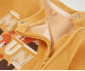 Boboli Sweet Squirrels 254078/1230 - Плющен гащеризон с ходило и цип, унисекс, 0-9 м., ръст: 50-74 см. thumb 3