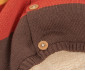 Boboli Sweet Squirrels 254090/7442 - Ватирано палто с качулка, унисекс, 6-18 м., ръст: 68-86 см. thumb 4
