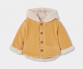 Boboli Sweet Squirrels 254102/1230 - Ватирано палто с качулка, унисекс, 6-18 м., ръст: 68-86 см.