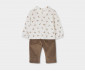 Boboli My First Friend 804204/7463 - Комплект блузка с панталон, момче, 6-18 м., ръст: 68-86 см. thumb 2
