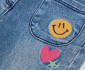 Boboli Good Things 304029/BLUE - Дънки с апликации, момиче, 2-8 г., ръст: 92-128 см. thumb 3