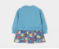 Boboli Winter Blooms 314121/4638 - Комбинирана рокля с дълъг ръкав, момиче, 2-8 г., ръст: 92-128 см. thumb 2