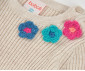 Boboli Winter Blooms 314132/7461 - Плетена рокля с дълъг ръкав, момиче, 2-8 г., ръст: 92-128 см. thumb 3