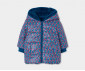 Boboli Winter Blooms 314143/4632 - Двулицево яке с качулка и цип, момиче, 2-8 г., ръст: 92-128 см. thumb 4