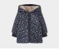 Boboli Preppy Girl 324199/9949 - Двулицево яке с качулка и цип, момиче, 2-8 г., ръст: 92-128 см. thumb 3