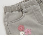 Boboli Rosewood Season 344090/GREY - Сиви дънки с бродерии, момиче, 2-8 г., ръст: 92-128 см. thumb 3