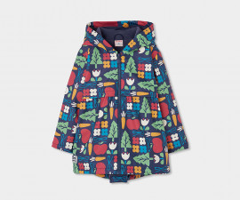 Boboli Rain Days 494007/9923 - Дъждобран с качулка, унисекс, 2-8 г., ръст: 92-128 см.