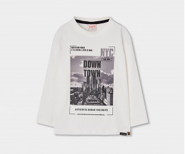 Boboli Street Culture 624035/1111 - Тениска с дълъг ръкав, момче, 7-10 г., ръст: 122-140 см.