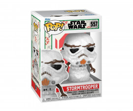 Funko Pop! 077846 - Disney Star Wars: Holiday - Stormtrooper #557 Bobble-Head Vinyl Figure