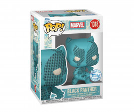 Funko Pop! 084436 - Marvel: Retro Reimagined - Black Panther (Special Edition) #1318 Bobble