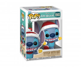 Funko Pop! 096066 - Disney Lilo & Stitch Holiday: Stitch with Hat #1503 Vinyl Figure