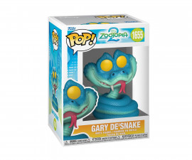 Funko Pop! 106285 - Disney: Zootopia 2 - Gary De' Snake #1655 Vinyl Figure