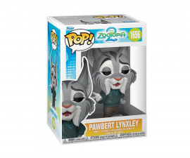 Funko Pop! 106286 - Disney: Zootopia 2 - Pawbert Lynxley #1656 Vinyl Figure