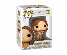 Funko Pop! Movies 093261 - Harry Potter: Prisoner of Azkaban - Hermione Granger with Crookshanks #167 Vinyl Figure
