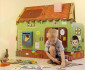 Картонена детска къща за игра Училище XL thumb 3