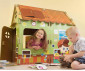 Картонена детска къща за игра Училище XL thumb 5