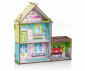 Картонена детска къща за кукли с гараж thumb 3