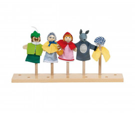 детска играчка кукли за пръсти Червената шапчица Goki