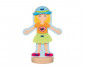 детска играчка кукла за обличане от дърво Goki thumb 3
