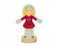 детска играчка кукла за обличане от дърво Goki thumb 6