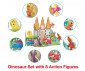 Picasso Tiles PTQ13 - Dinosaur Set with 8 Action Figures thumb 5