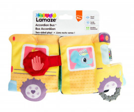 Плюшена играчка книжка Lamaze, автобус-акордеон L27484
