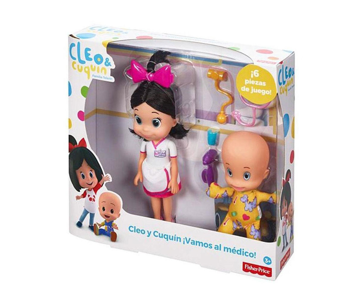 Cleo&Cuquin: Докторски комплект с 2 броя куклички и инструменти