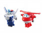 Super Wings 710630 - Transform a Bot 2 Pack Jett and Paul Airplane thumb 2
