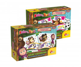 EON Toys 78059 - Masha and The Bear Baby Coloring Set