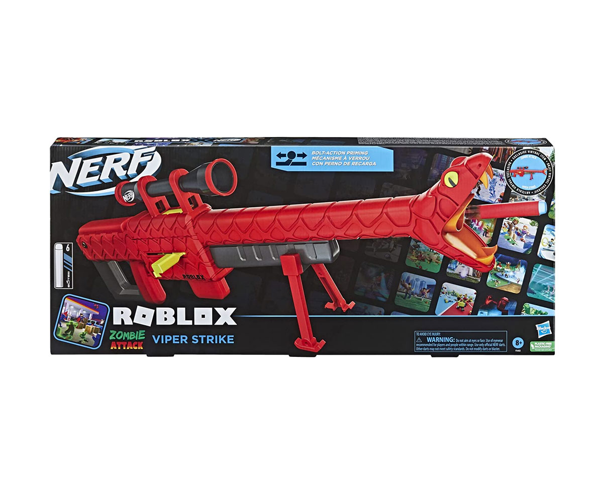 Детска играчка оръжие Нърф - Roblox Zombie Attack Viper Strike